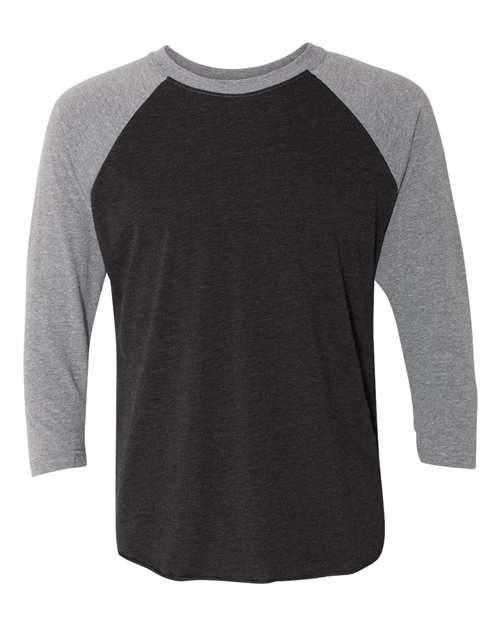 6051 - Premium Heather Sleeves/ Vintage Black Body
