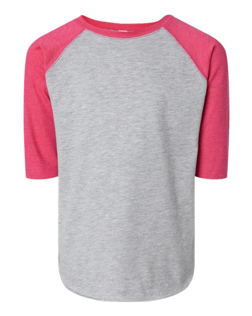 3330 - Vintage Heather/ Vintage Hot Pink