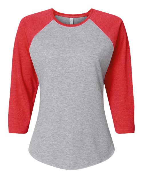 3530 - Vintage Heather/ Vintage Red