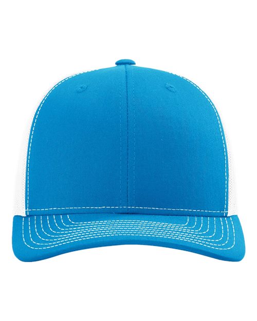112 - Cyan/ White