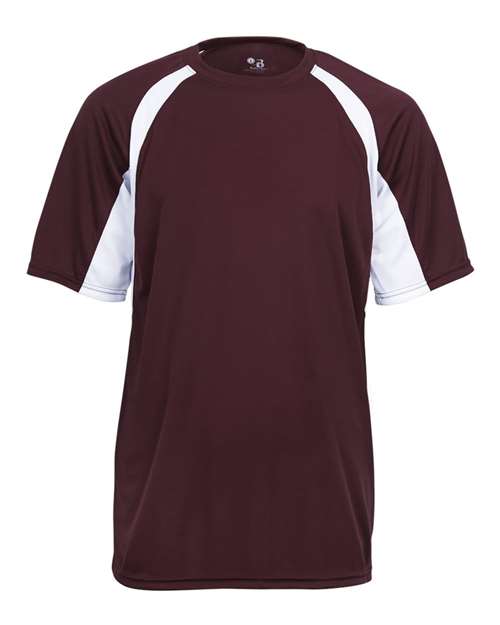 2144 - Maroon/ White