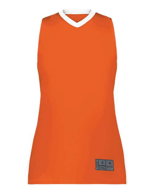6888 - Orange/ White