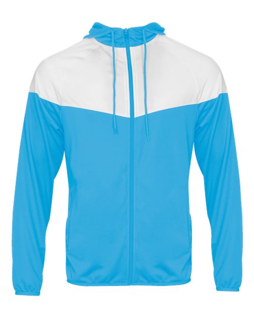 7722 - Columbia Blue/ White