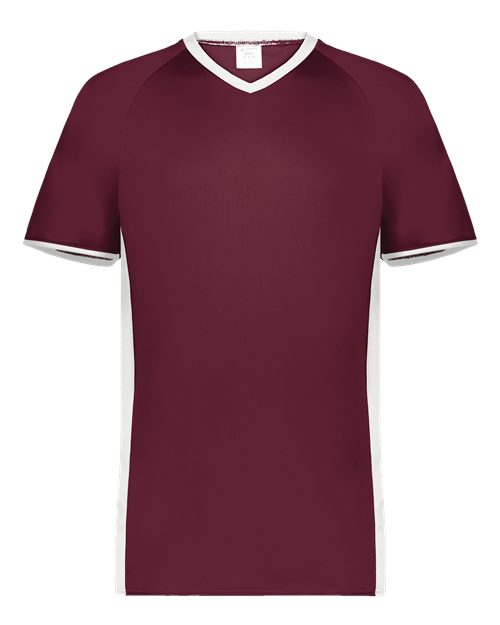 6907 - Maroon/ White