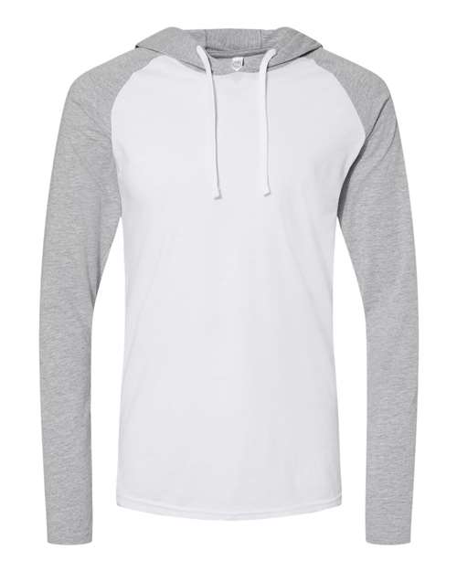 6917 - Blended White/ Vintage Heather/ White