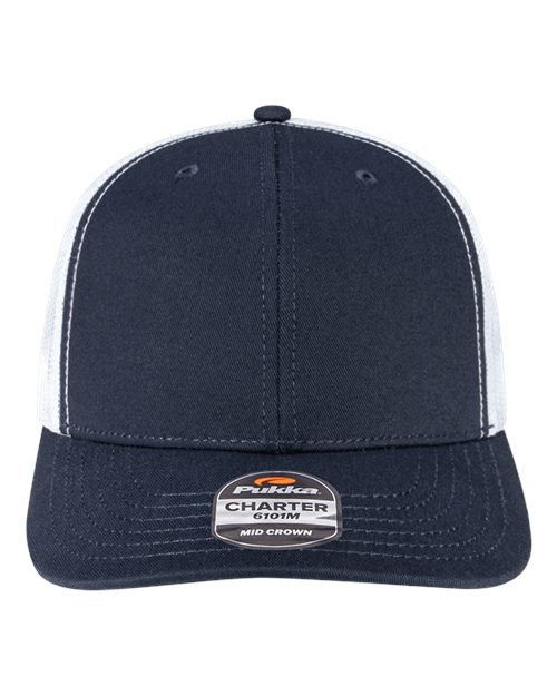 6101M - Navy/ White