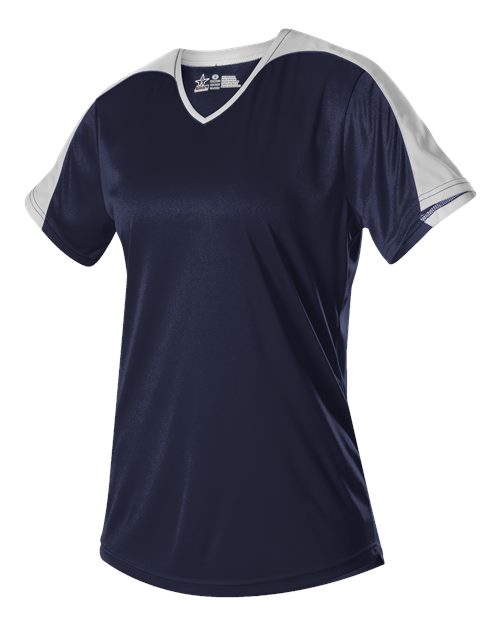 558VW - Navy/ White