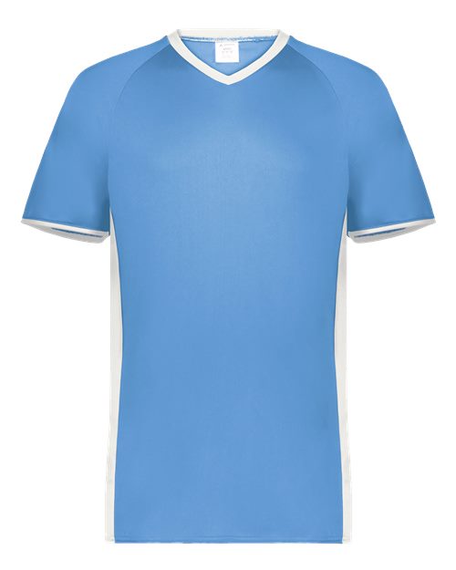 6907 - Columbia Blue/ White