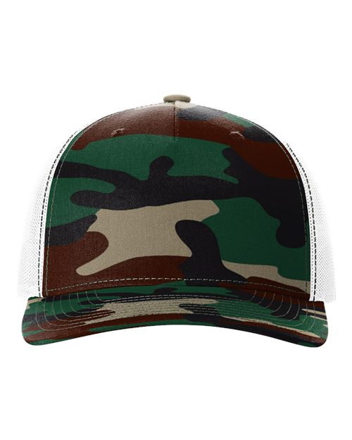 112PFP - Green Camo/ White