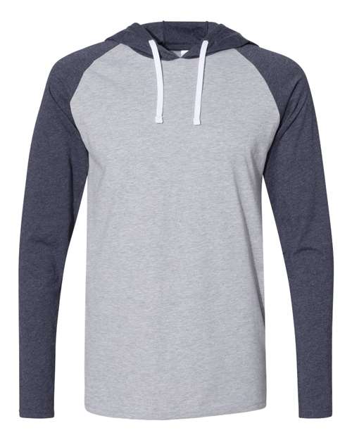 6917 - Vintage Heather/ Vintage Navy/ White