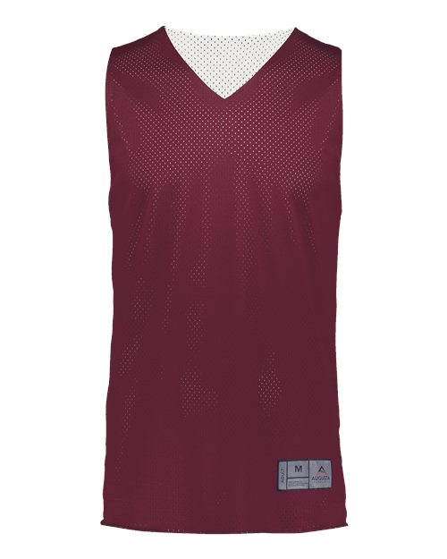 162 - Maroon/ White