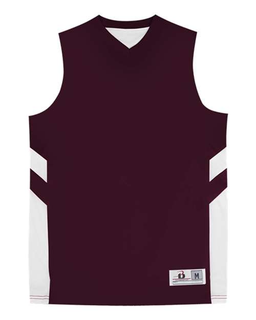2566 - Maroon/ White