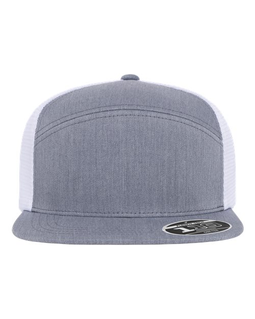 110AR1 - Heather Grey/ White