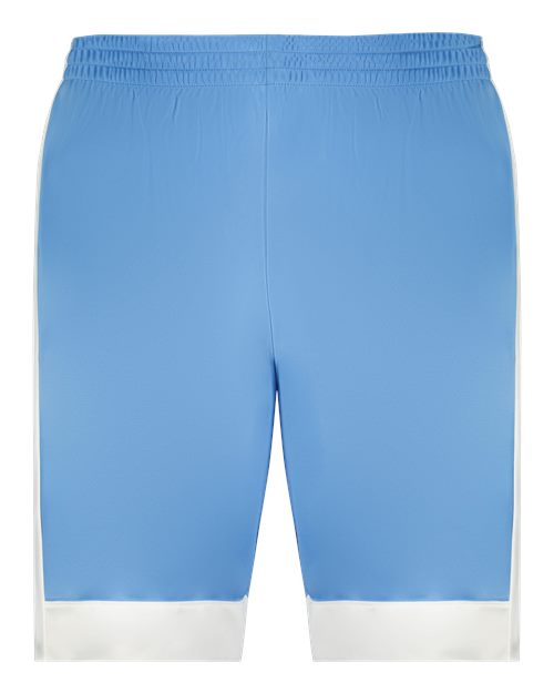 6889 - Columbia Blue/ White