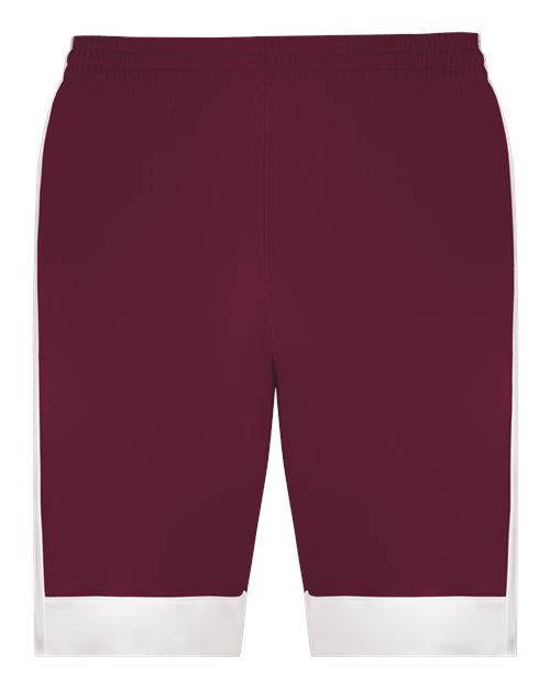 6889 - Maroon/ White