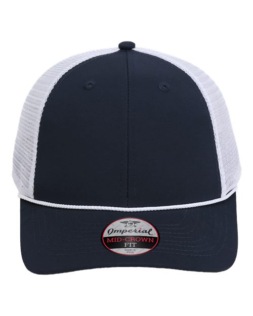 7055 - Navy/ White