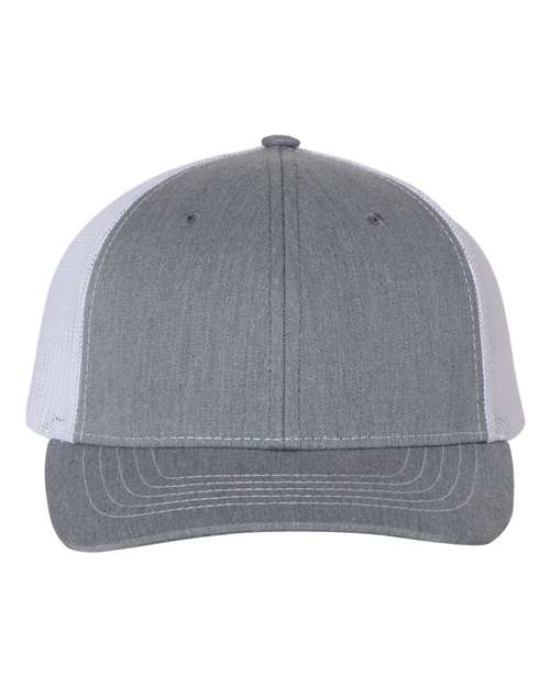 112Y - Heather Grey/ White