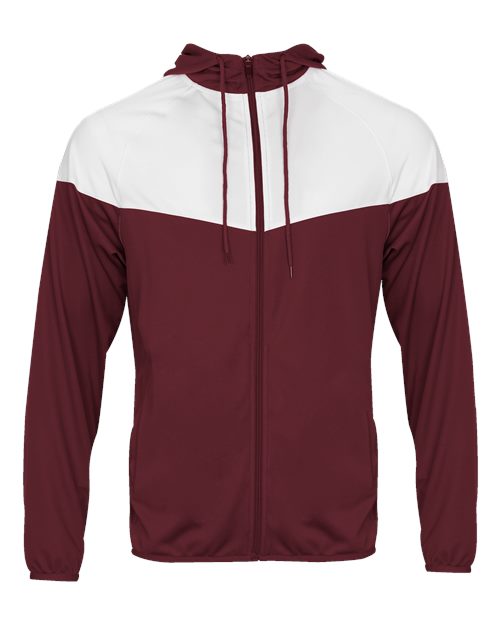 7722 - Maroon/ White
