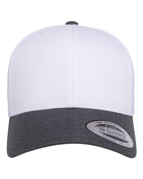 6606 - Dark Heather/ White/ White
