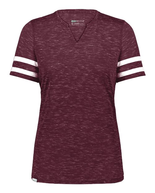 223245 - Maroon Heather/ White